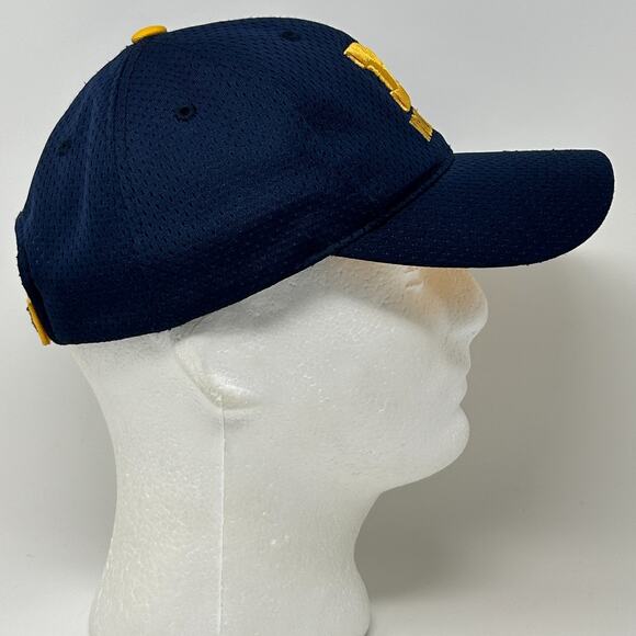 Michigan Wolverines Hat Cap University Starter Strapback Blue Jersey Mesh NCAA - Picture 7 of 9